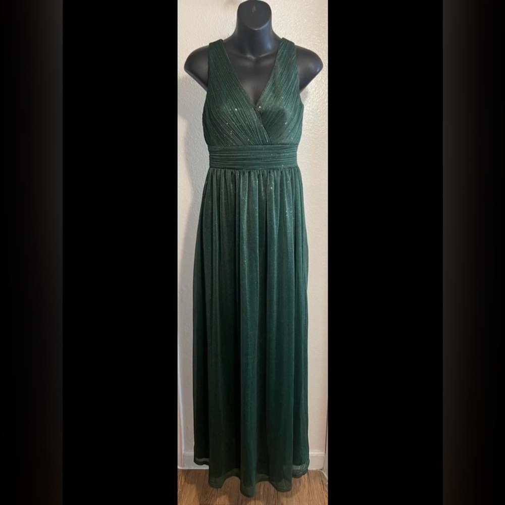Ever Pretty Forest Green Maxi Dress